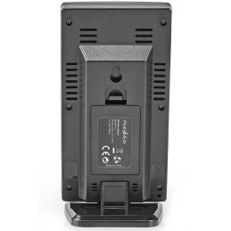 NEDIS meteostanice WEST201G/ vnitřní a venkovní/ digitální/ bezdrátový senzoru počasí/ předpověď počasí/ čas/ LCD/ budík