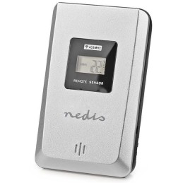 NEDIS meteostanice WEST201G/ vnitřní a venkovní/ digitální/ bezdrátový senzoru počasí/ předpověď počasí/ čas/ LCD/ budík