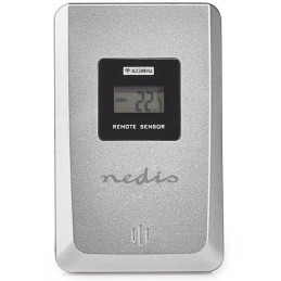 NEDIS meteostanice WEST201G/ vnitřní a venkovní/ digitální/ bezdrátový senzoru počasí/ předpověď počasí/ čas/ LCD/ budík