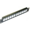 XtendLan Patchpanel 10", 12 Ports, 1HE, Cat6