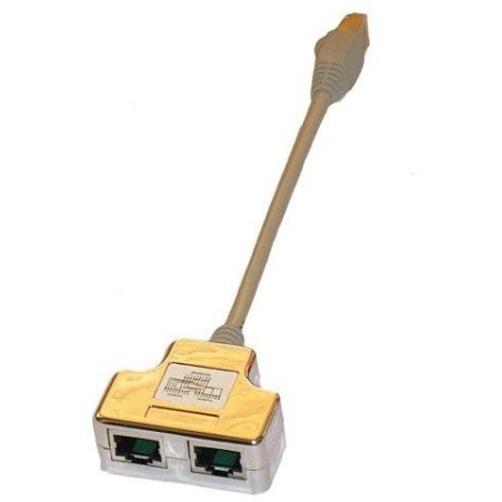 XtendLan T rozdvojka-adapter 1xCAT5E na 2xCAT5E