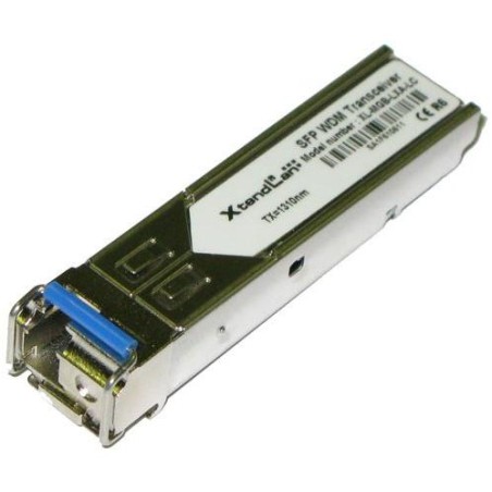 XtendLan mini GBIC SFP, LC, 1000Base-LX, 3km, WDM, TX1310nm/RX1550nm, Cisco, Planet kompatibilní