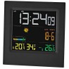 NEDIS weather station WEST404B/ indoor and outdoor/ digital/ wireless weather sensor/ weather forecast/ time/ LED/ alarm clock