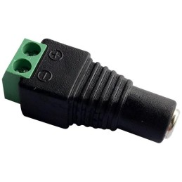 XtendLan Napájecí redukce plug/šroub - SAMICE 5,5/2,1mm (ke zdroji) na šroubovou svorkovnici