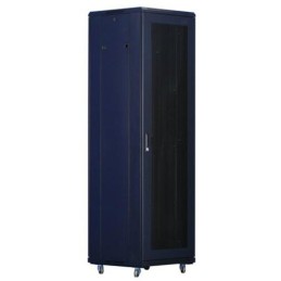 XtendLan 42U/600x800 stojanový, černý, perforované dveře a záda