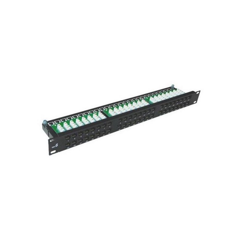 XtendLan Patch panel 19", 48 portů, Cat6, LSA