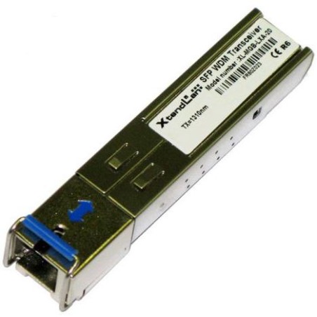 XtendLan mini GBIC SFP, SC, 1000Base-LX, 20km, WDM, TX1310nm/RX1550nm, SM i MM, HP kompatibilní