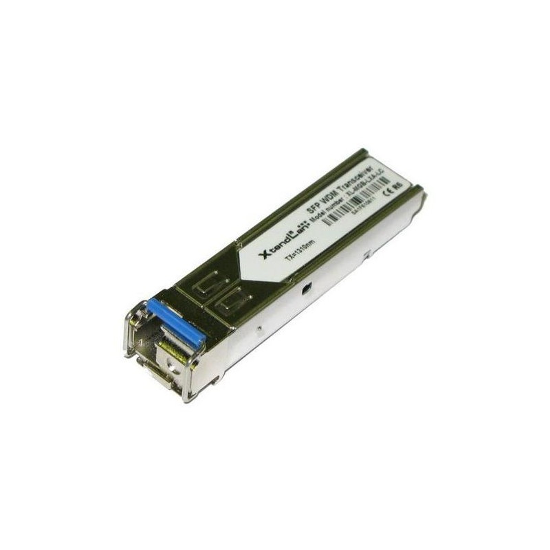 XtendLan mini GBIC SFP, LC, 1000Base-LX, 20km, WDM, TX1310nm/RX1550nm, SM i MM, Cisco/Planet kompatibilní, DMI