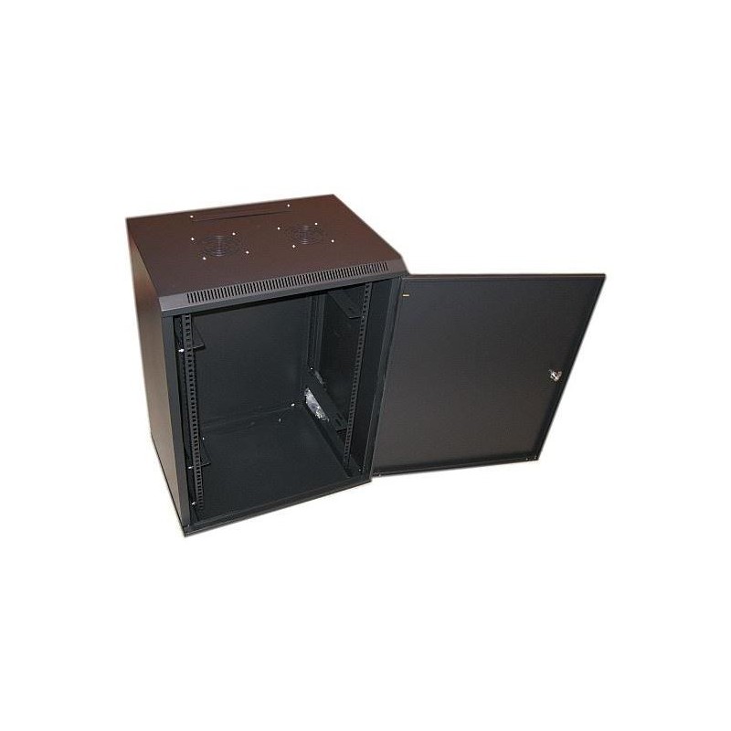 XtendLan 22U/600x450, na zeď, jednodílný, plné dveře, úprava proti vykradení