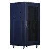 XtendLan 18U/600x800 Rackmount, schwarz, perforierte Tür und Rückseite