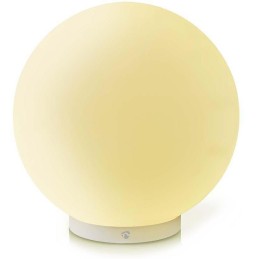 NEDIS Wi-Fi chytré náladové RGB světlo/ kulaté/ průměr 20 cm/ teplá až studená bílá/ 360 lm/ 5 W/ sklo/ Android & iOS