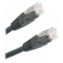 XtendLan Patch kabel Cat 5e UTP 0,25m - černý