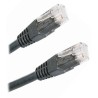 XtendLan Patch cable Cat 5e UTP 0.25m - black