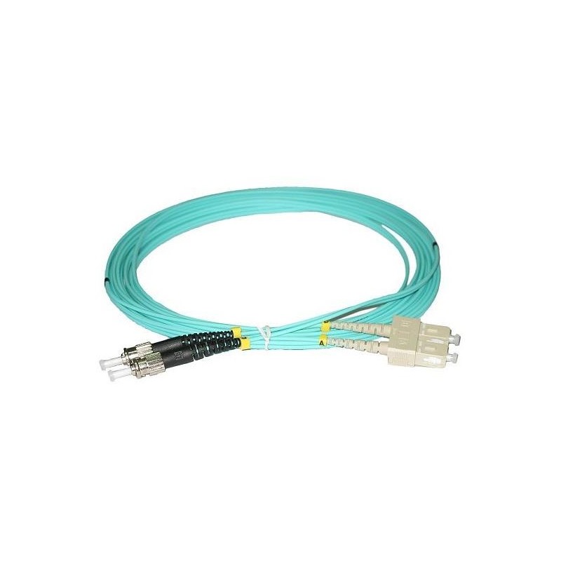 XtendLan FO patch ST-SC 1m 50/125 duplex , OM3, LS0H