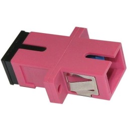 XtendLan SC-SC simplex adapter MM, OM4, fialová, do optických rozvaděčů