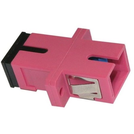 XtendLan SC-SC simplex adapter MM, OM4, fialová, do optických rozvaděčů