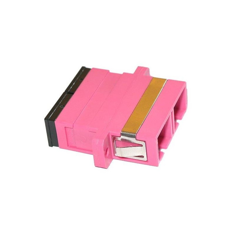 XtendLan SC-SC duplex adapter MM, OM4, fialová, do optických rozvaděčů