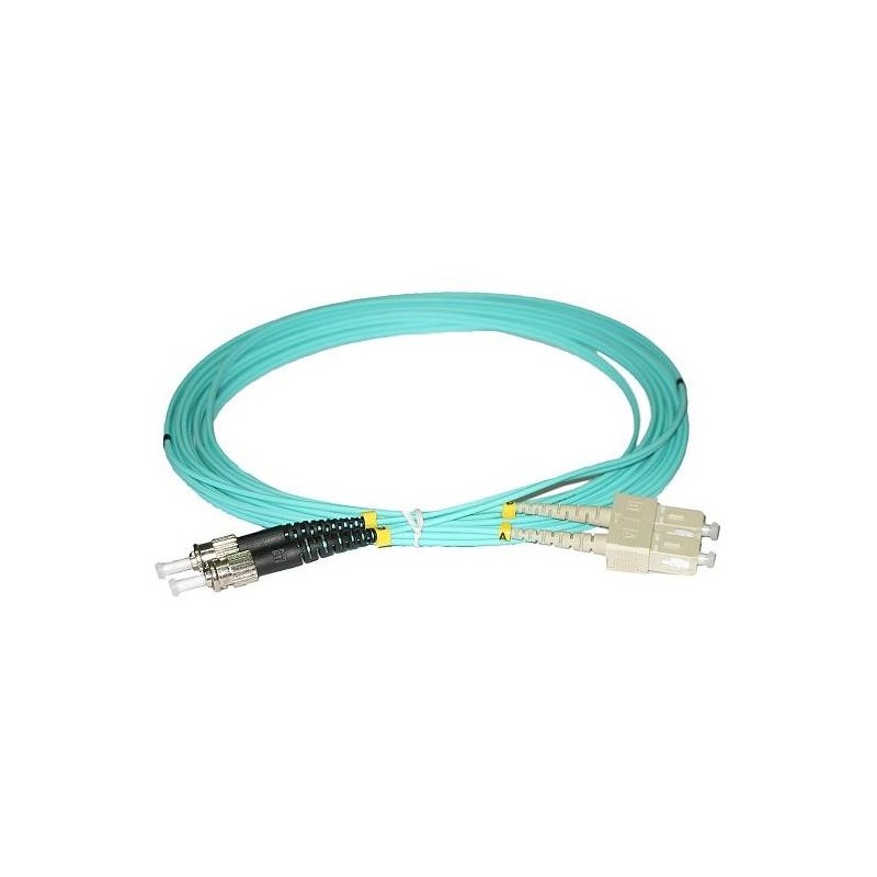 XtendLan FO patch ST-SC 10m 50/125 duplex , OM3, LS0H