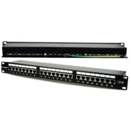 XtendLan Patch panel 19", 24 portů, stíněný, Cat5e