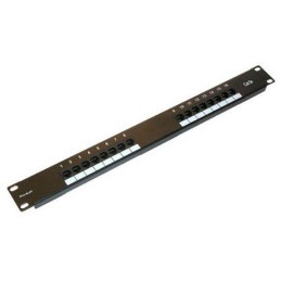 XtendLan Patch panel 19", 16 portů, RJ-45, Cat5e