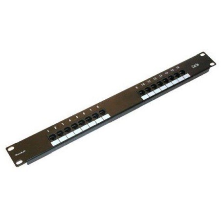 XtendLan Patch panel 19", 16 portů, RJ-45, Cat5e