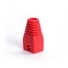 XtendLan RJ45 connector protection red (cutout)