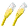 Kabel krosowy XtendLan Cat 6 UTP 0,25m - żółty