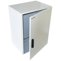 XtendLan Venkovní rozvaděč pro 19", 17U, hloubka 450mm, IP55, 3-bodový zámek, šedý