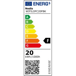 NEDIS Wi-Fi chytrý RGB světlomet/ IP65/ teplá až studená bílá/ 1600 lm/ 20 W/ hliník/ Android & iOS