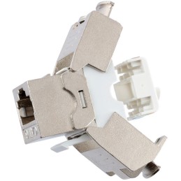 XtendLan Keystone jack RJ45, zaklapávací, CAT6, STP, instalace bez nástrojů