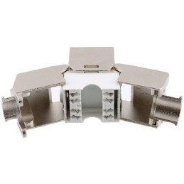 XtendLan Keystone jack RJ45, zaklapávací, CAT6, STP, instalace bez nástrojů