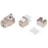 XtendLan Keystone jack RJ45, CAT6, STP, tool-free installation, snap-in