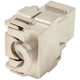 XtendLan Keystone jack RJ45, CAT5e, STP, zaklapávací zezadu