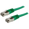 XtendLan Patch cable Cat 5e FTP 0.5m - green