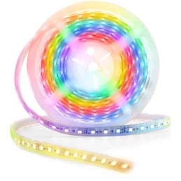 NEDIS Wi-Fi chytrý LED pásek/ 24W/ 230V/ IP65/ 700lm/ RGB/ Nedis® SmartLife/ 5m