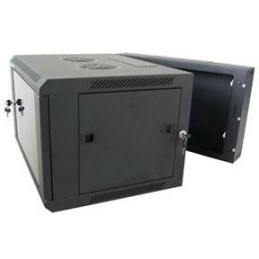 XtendLan 12U/600x550, na zeď, dvoudílný, skleněné dveře