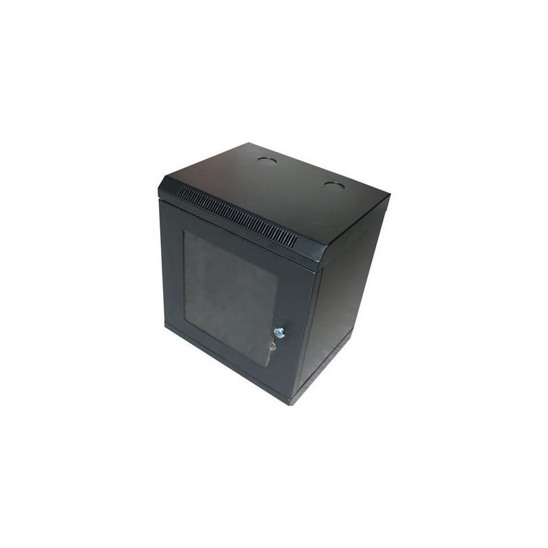 XtendLan Skříň 10", 9U, 280x350, černý, prosklený