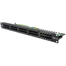 XtendLan Patch panel 19", 50 portů, Cat3, 1U