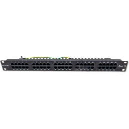 XtendLan Patch panel 19", 50 portů, Cat3, 1U
