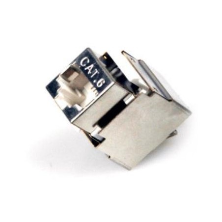 XtendLan Keystone jack RJ45, narážecí CAT6, STP, 180 st., narážení zezadu