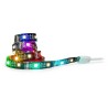 Inteligentna taśma LED NEDIS Bluetooth/ 4W/ IP20/ do telewizora/ 380lm/ 2700K/ ciepła biel/ RGB/ Nedis® SmartLife/ 2m