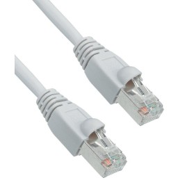 Solarix Patch kabel CAT5E SFTP PVC 2m šedý snag-proof C5E-315GY-2MB