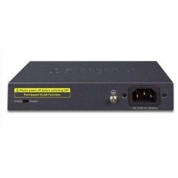 Planet GSD-805v2 switch 10/100/1000 (8x 1000Base-T), VLAN, IEEE 802.3az, ESD+EFT, internal pwr, fanless