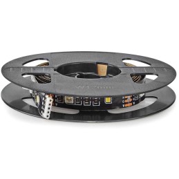 NEDIS Bluetooth chytrý LED pásek/ 4W/ IP20/ pro TV/ 380lm/ 2700 K/ teplá bílá/ RGB/ Nedis® SmartLife/ 2m