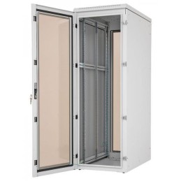 Triton 19' rozvaděč stojanový 27U/600x600 IP54,2-bod.z.,pro mon.chl.j.RAL7035