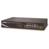 Planet WAPC-1232HP, kontroler WLAN dla 32 punktów dostępowych, 10 punktów LAN/8 punktów POE, 2 punktów SFP, Web/SNMP, L2/L3, VLA