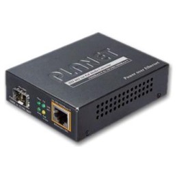 Planet GTP-805A konvertor RJ45/SFP, 1Gbps, PoE injektor 802.3at