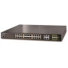 Planet GS-4210-24P4C L2 switch, 28x1Gb, 4x1Gb SFP, 24x PoE 802.3at 220W