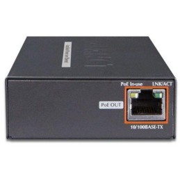 Planet LRP-101U-KIT, UTP PoE extender 10/100Base-TX, IEEE802.3at-30W,EFT+ESD, dosah 500m, -20 až 70°C