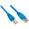 Solarix Patch cable CAT6 SFTP PVC 2m blue snag-proof C6-315BU-2MB